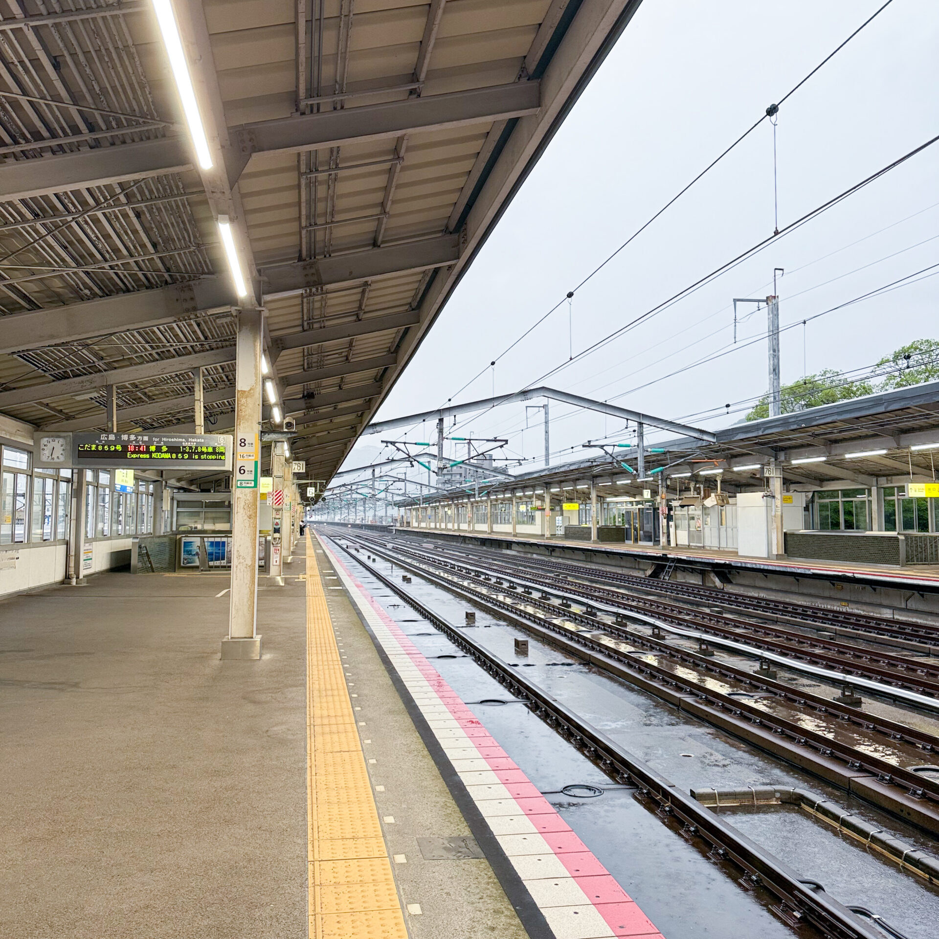 三原駅新幹線ホーム