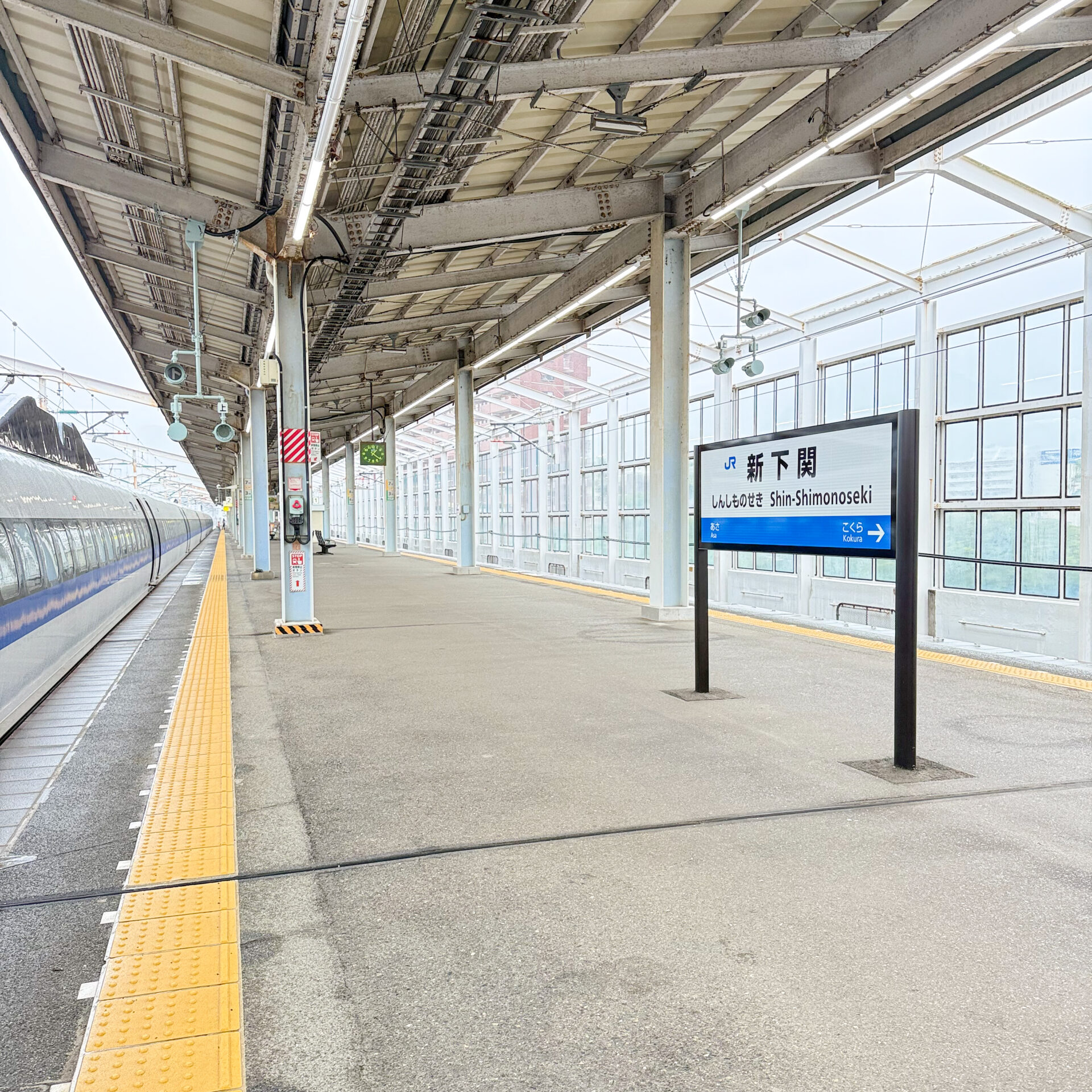 新下関駅新幹線ホーム