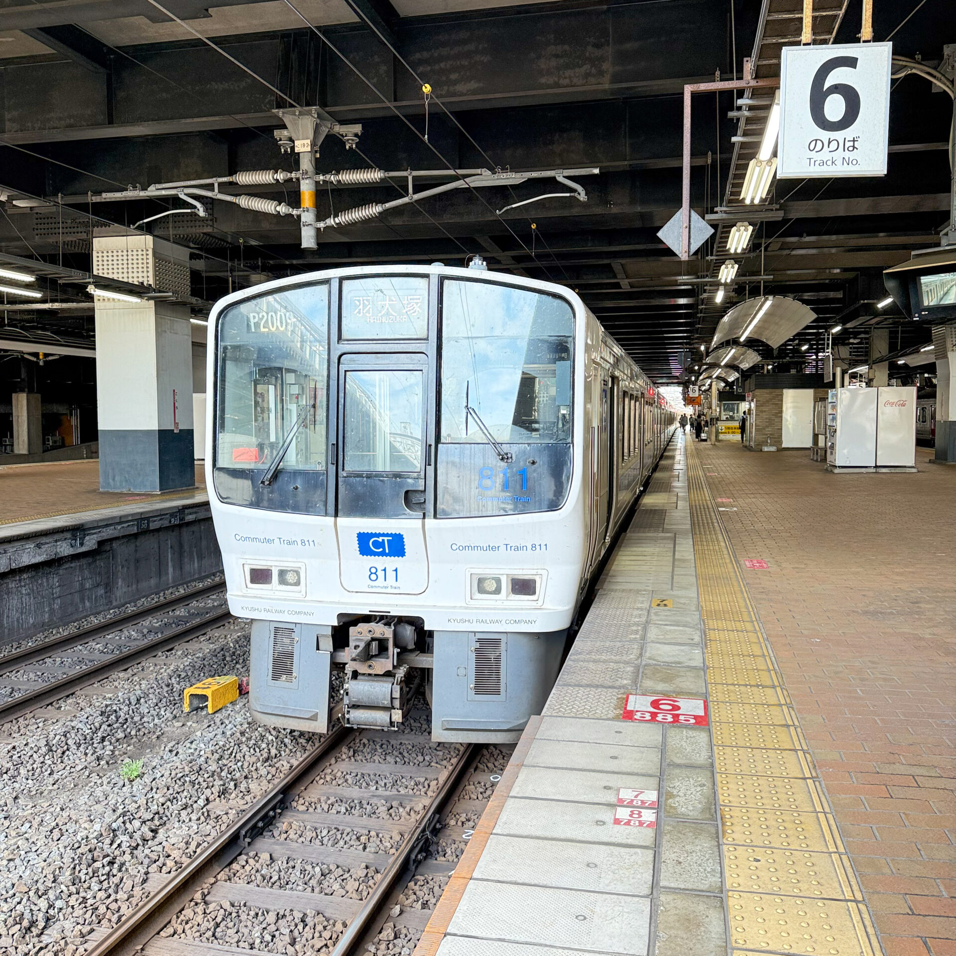 鹿児島本線普通列車小倉駅にて