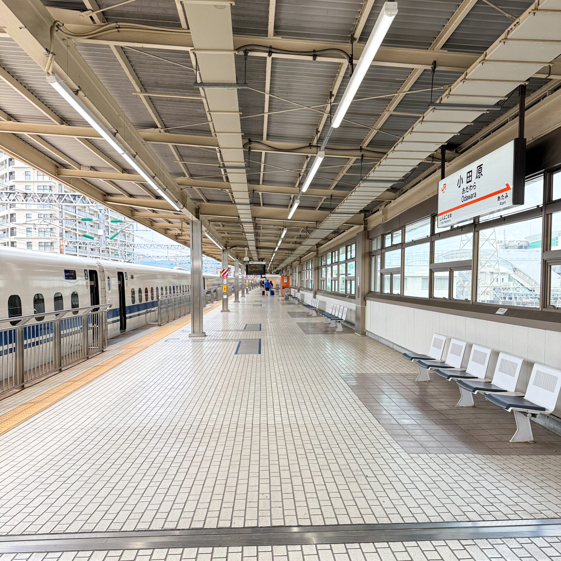 小田原駅新幹線ホーム