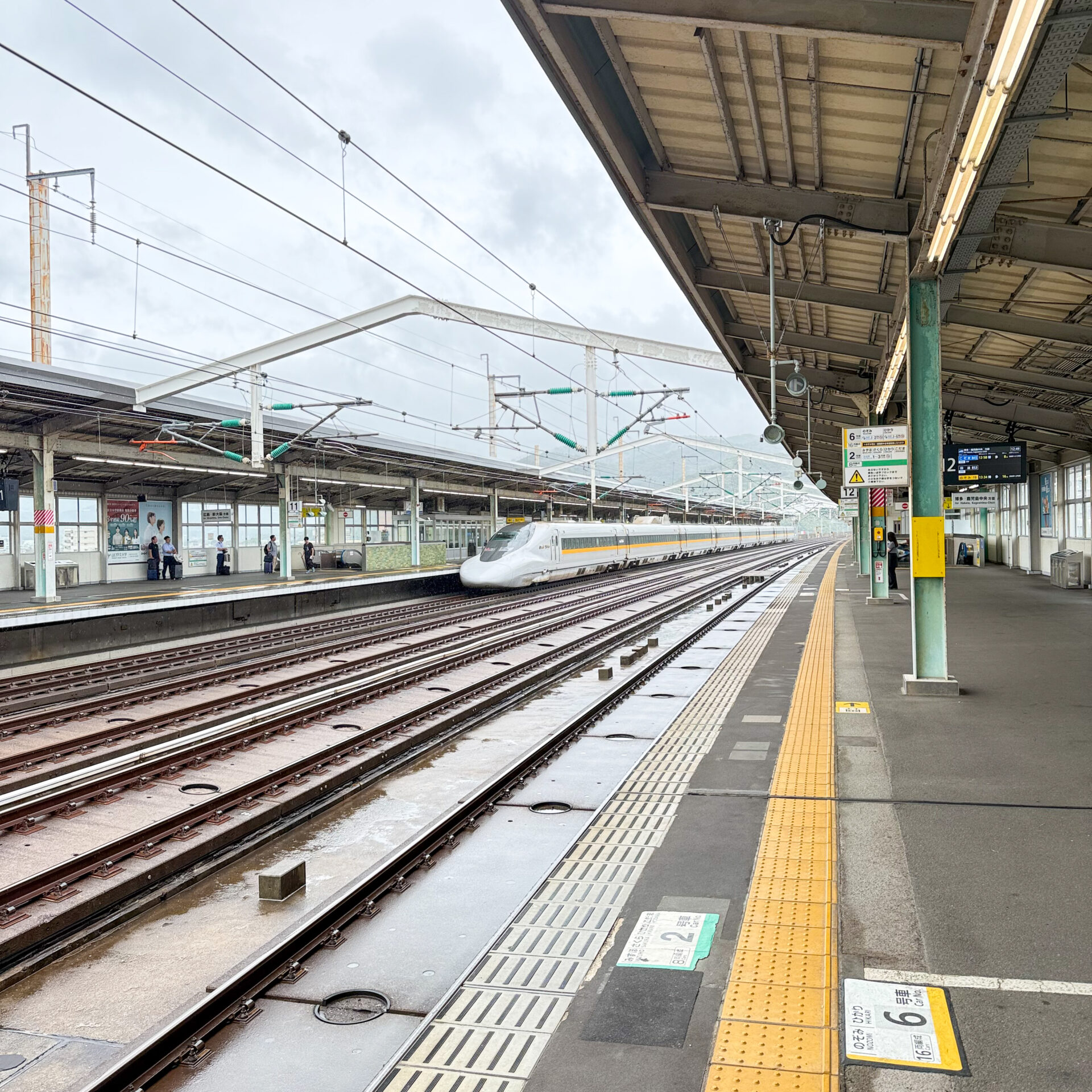 新幹線新山口駅ホーム