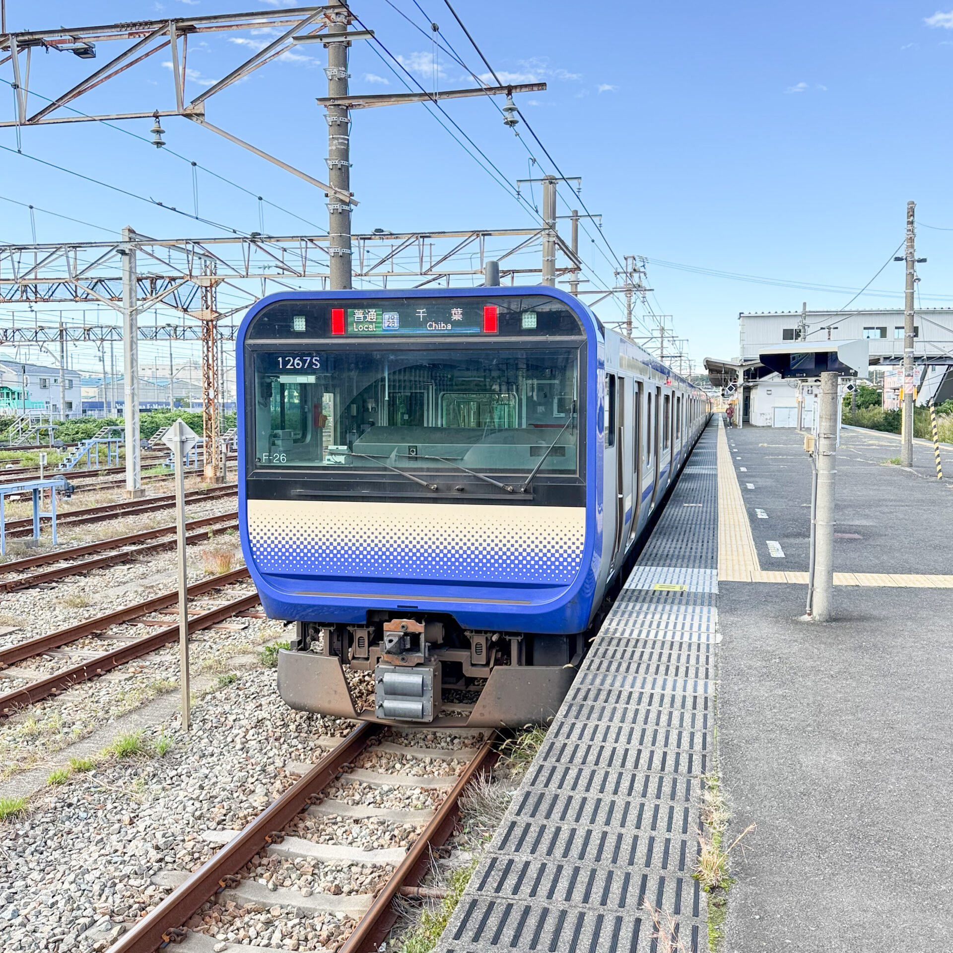 JR久里浜駅ホーム