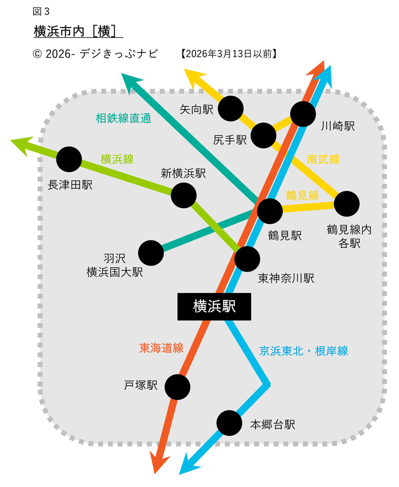 横浜市内図