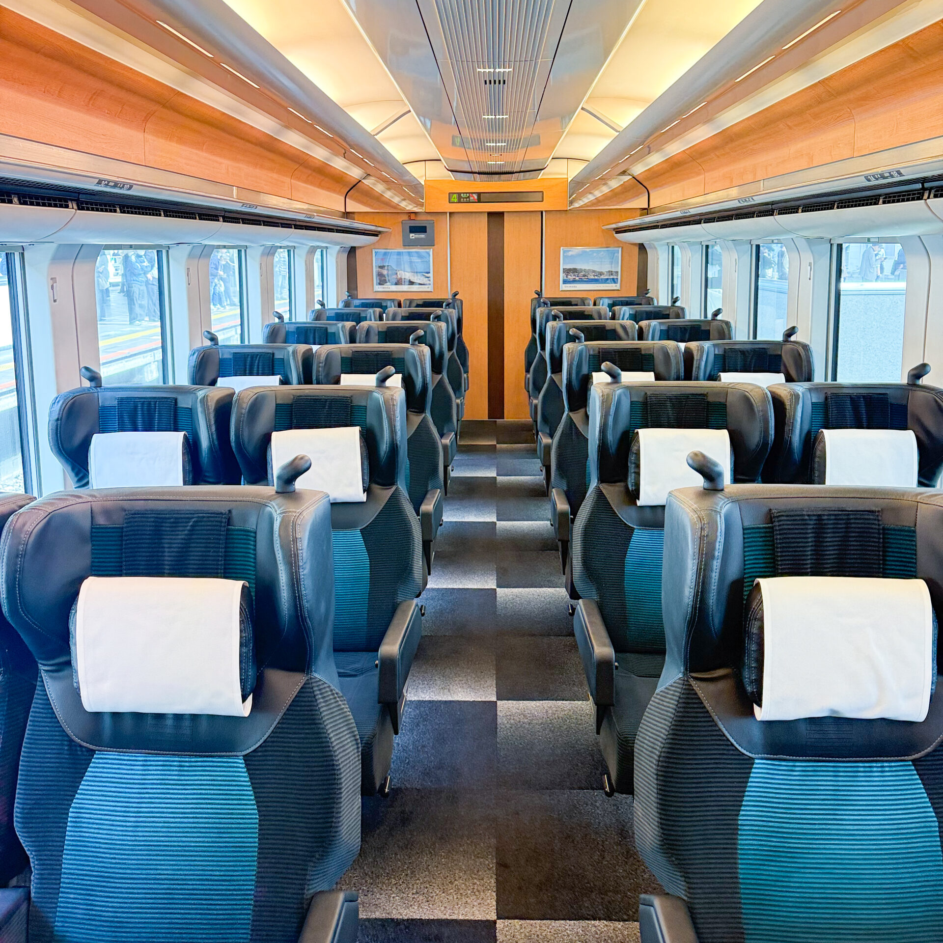 E257系電車グリーン車車内