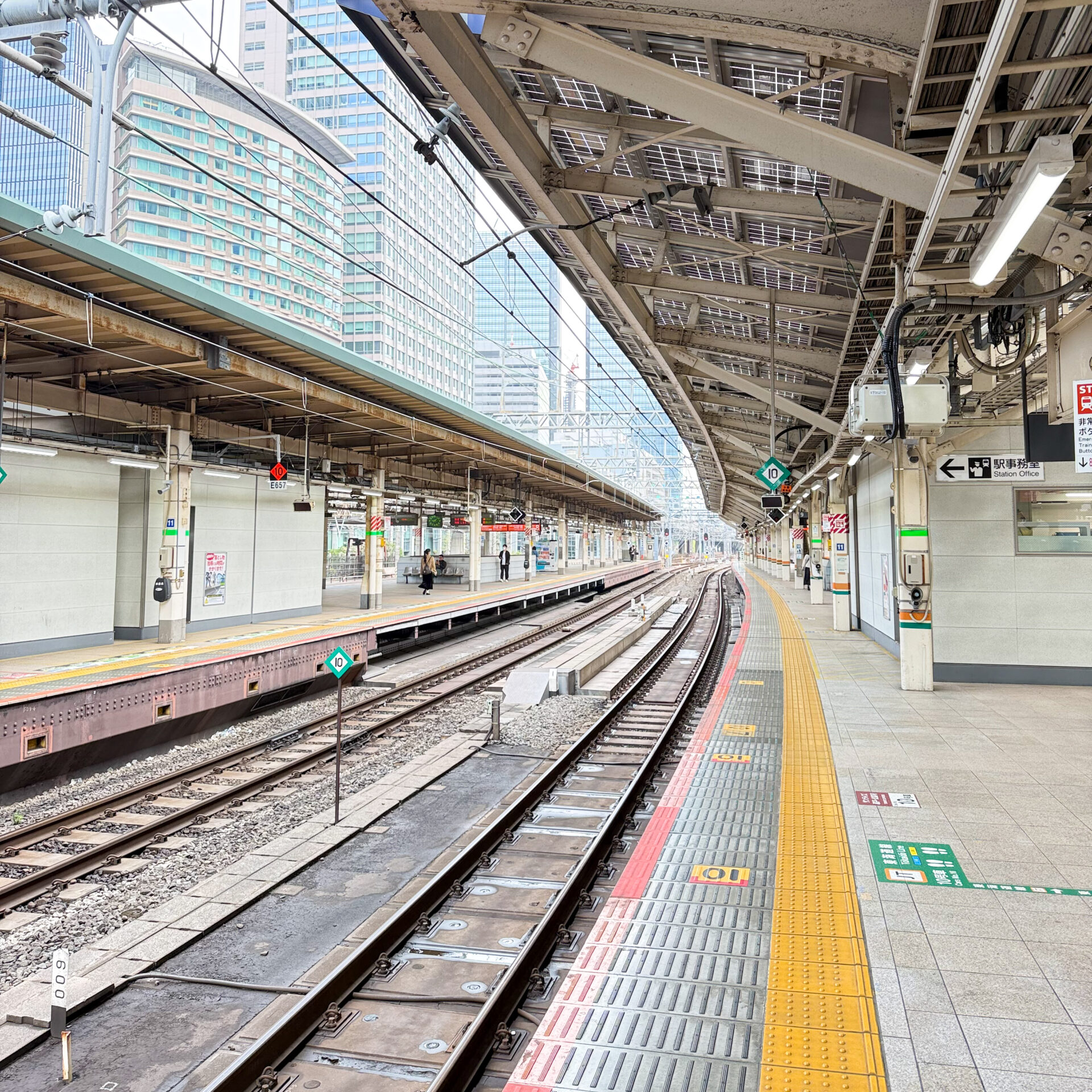 東京駅ホーム
