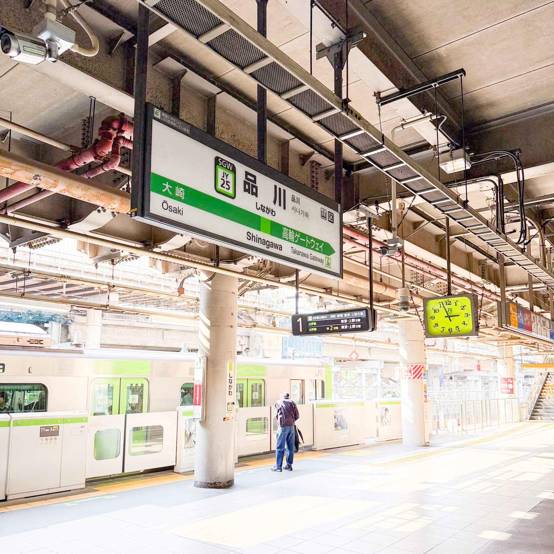 品川駅山手線ホーム