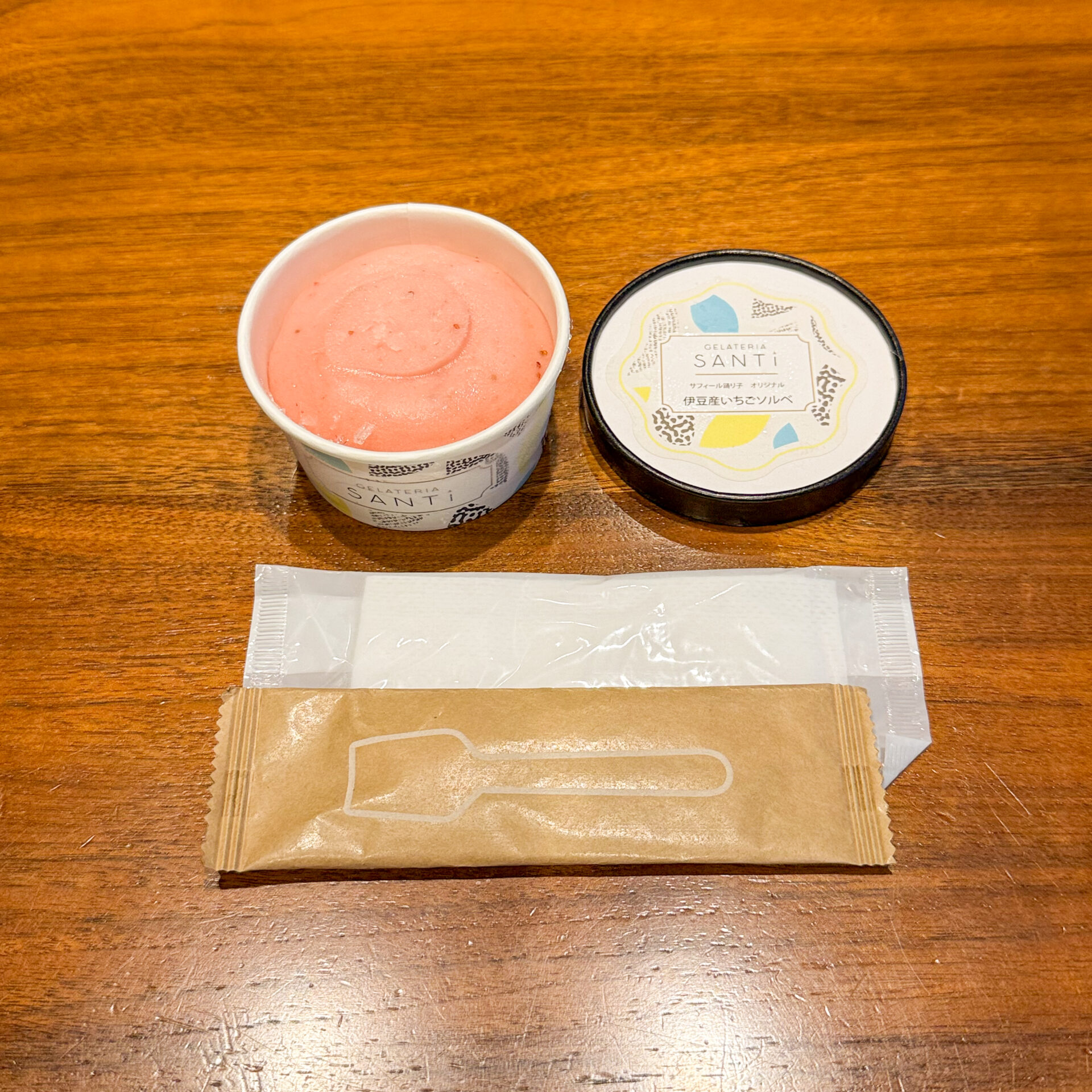 いちごソルベ