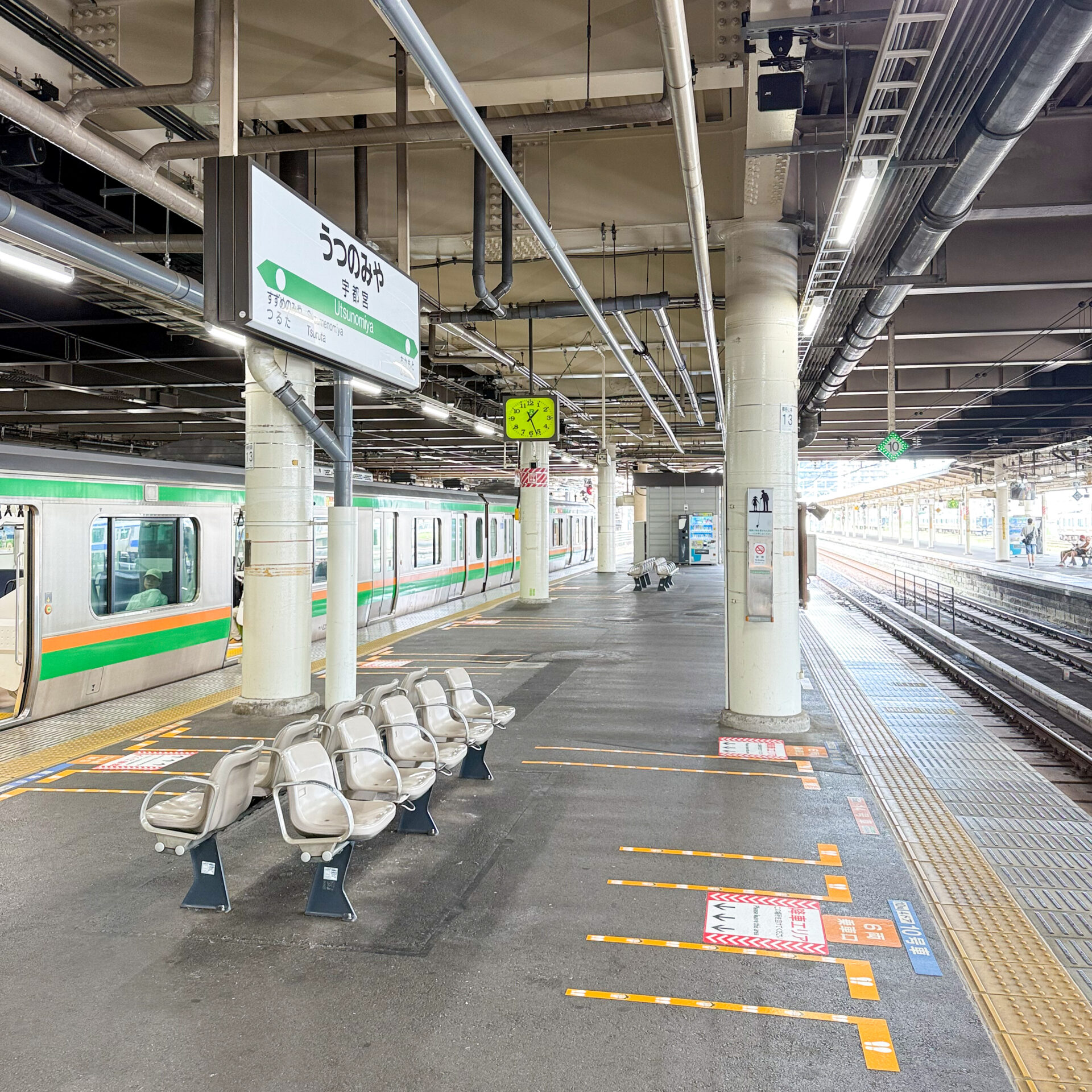 宇都宮駅在来線ホーム