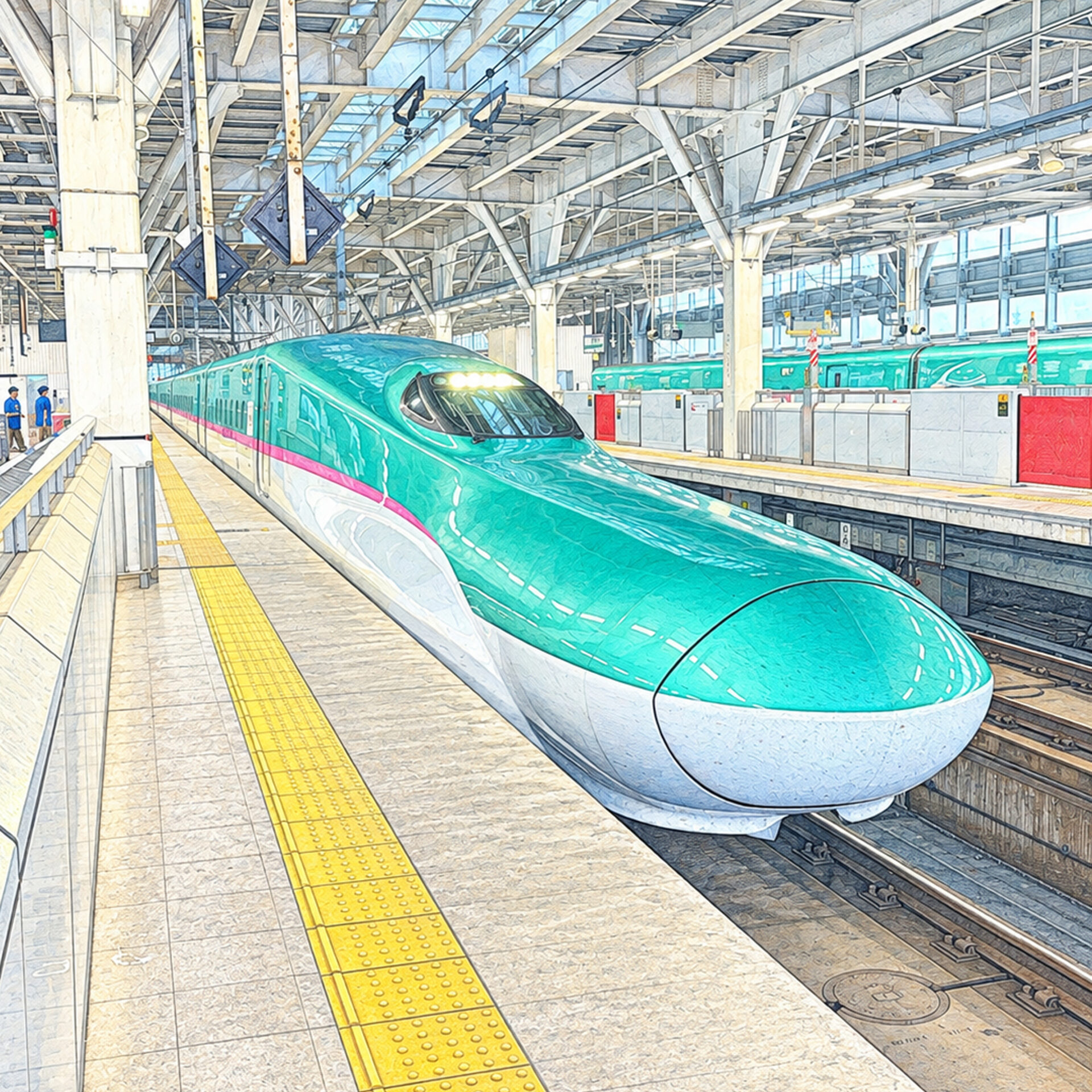 新青森駅新幹線ホーム