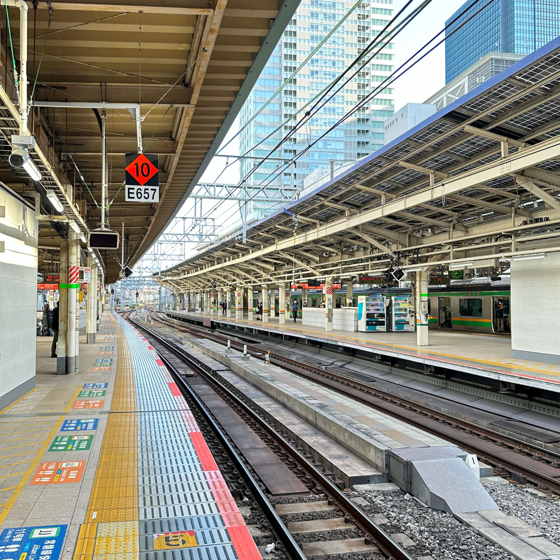 東京駅上野東京ラインホーム
