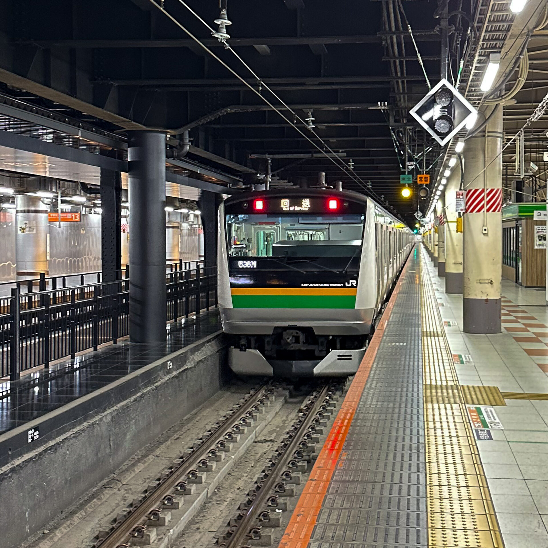 上野駅地平ホーム